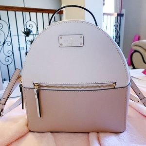 Kate Spade Sammi Grove Street Backpack White/Tan